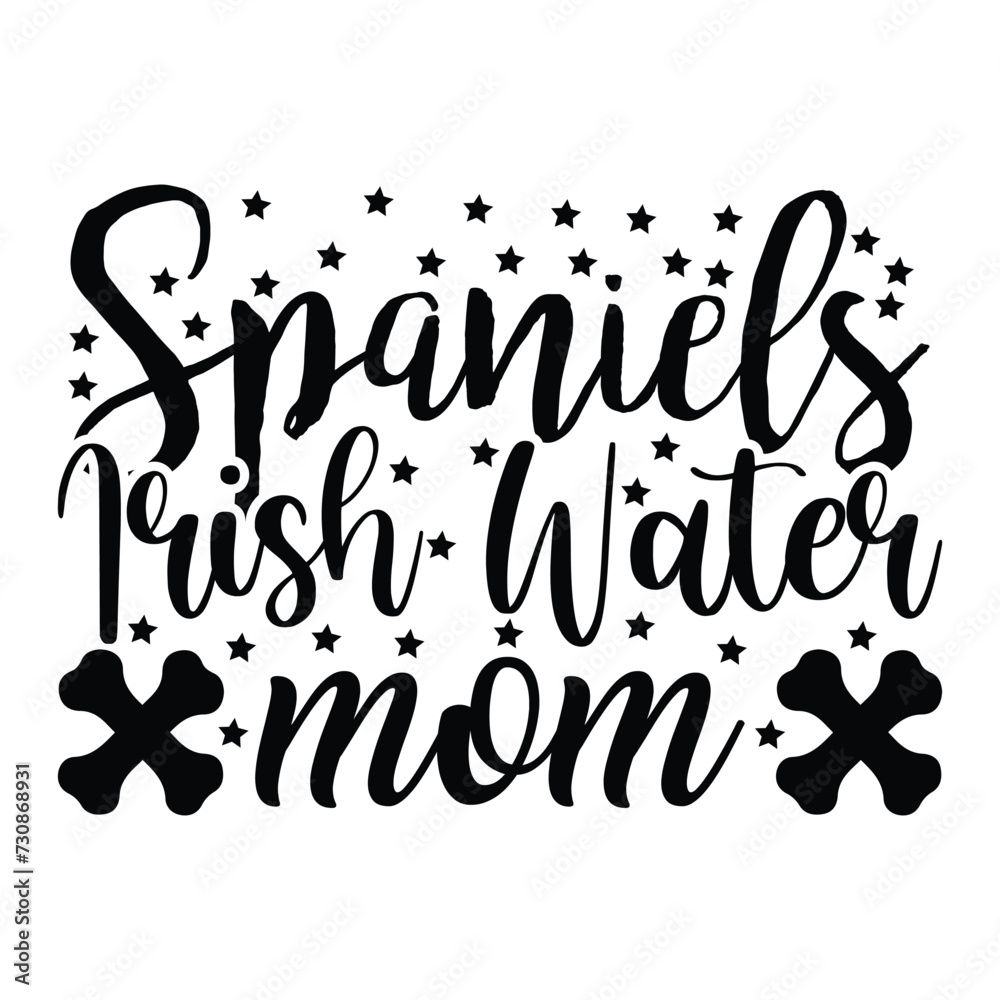Spanels irish water mom