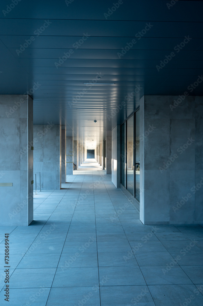 perspective d'un couloir
