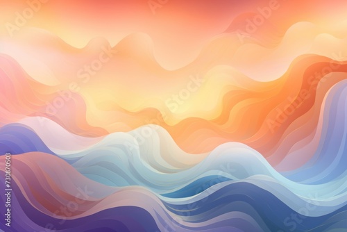 Abstract colorful wavy textured background banner, colorful 3d modern abstract background.