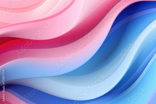 colorful abstract wavy background , blue and pink background