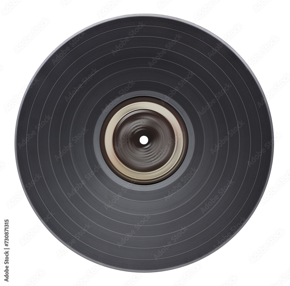 Old vinyl record isolated, transparent png. Old vinyl record isolated, transparent png.