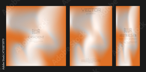 The gradient. Colorful blur, background for the title pages of a book, a catalog magazine. A template for a banner, poster and brochure. An abstract version of modern design