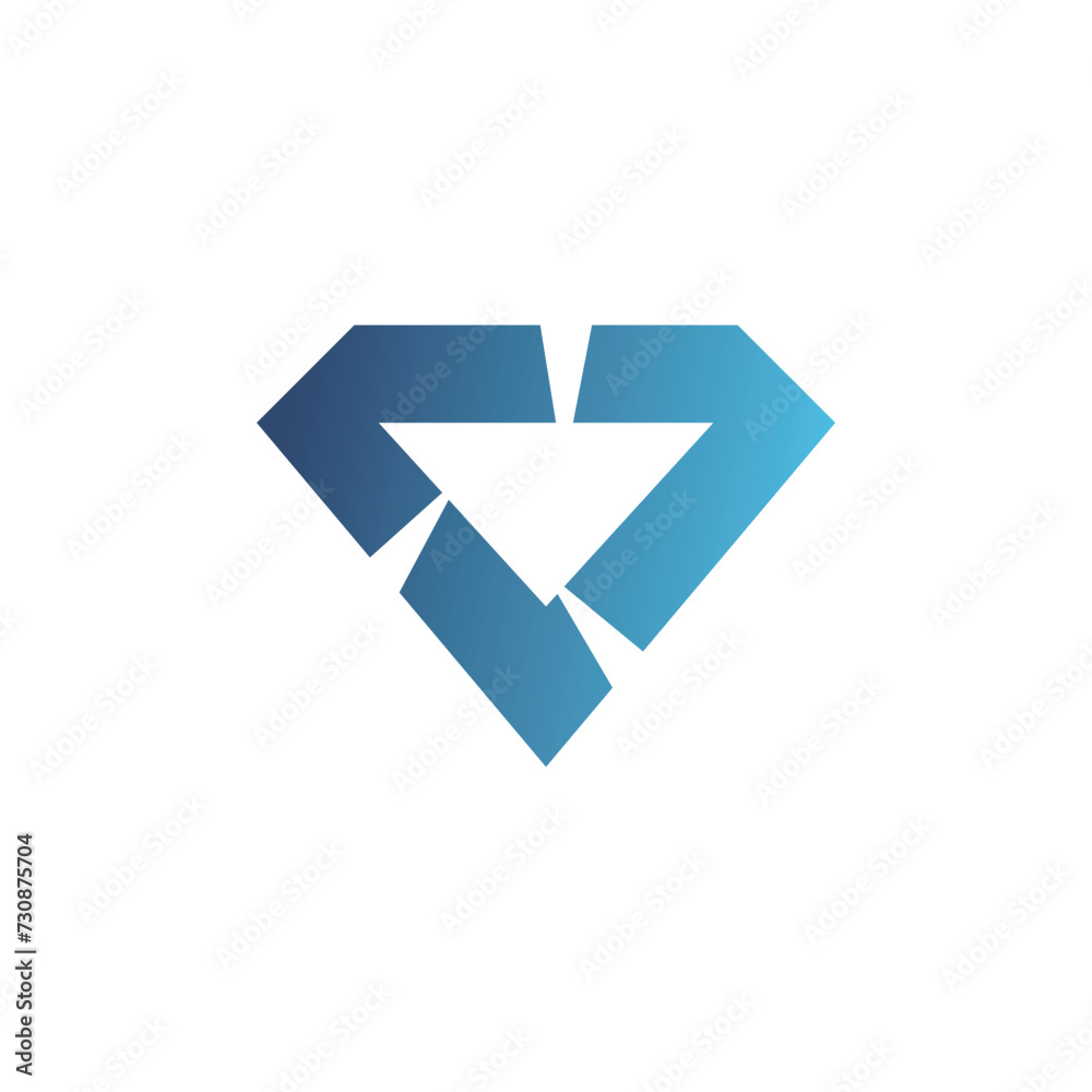Diamond logo design with premium concept Diamond logo design with premium concept