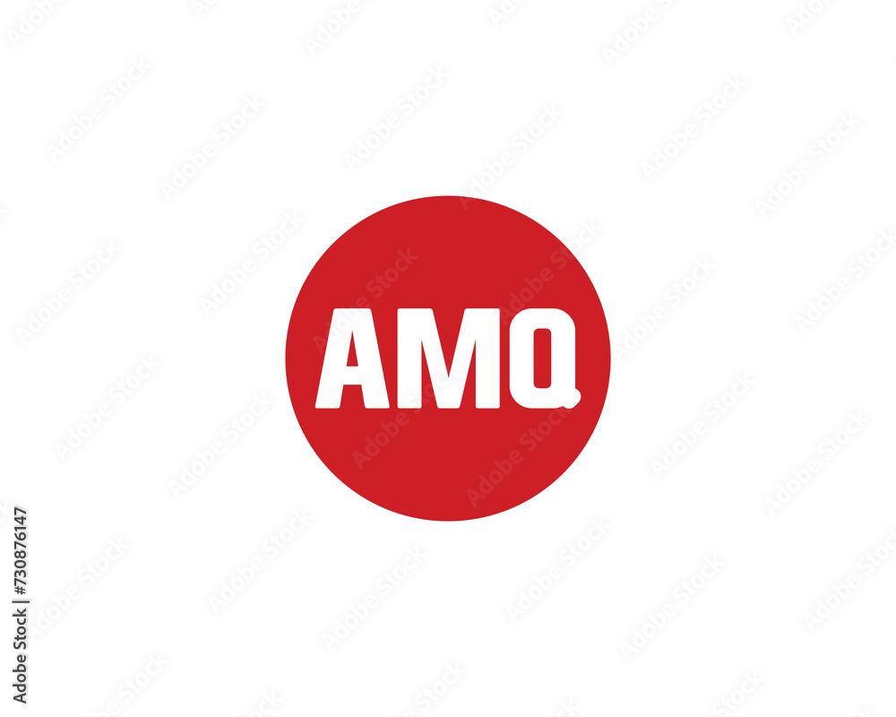 AMQ Logo design vector template AMQ Logo design vector template
