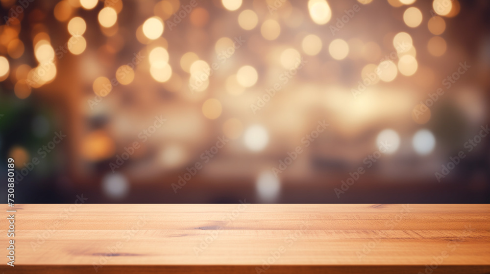 mock concept empty wooden table top with canteen cafeteria mock concept empty wooden table top with canteen cafeteria