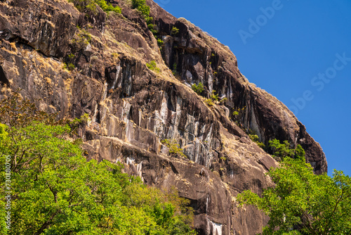 Charmady Ghat is a mountain pass in the Western Ghats range in the kadur to mangalore Road of Karnataka, India photo