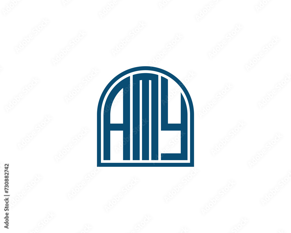AMY Logo design vector template AMY Logo design vector template