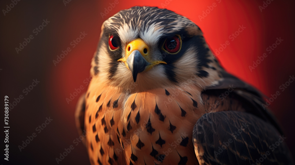 Obraz premium Close Up of Bird of Prey