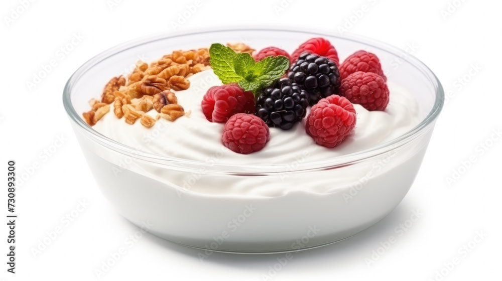 Yogurt Bowl with Berries and Nuts Yogurt Bowl with Berries and Nuts