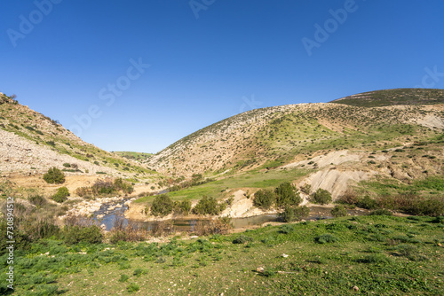 Landscape of northern Tunisia - Sejnene region - Tunisia 