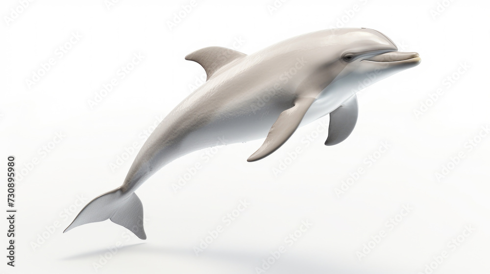 Fototapeta premium Dolphin Jumping in Air