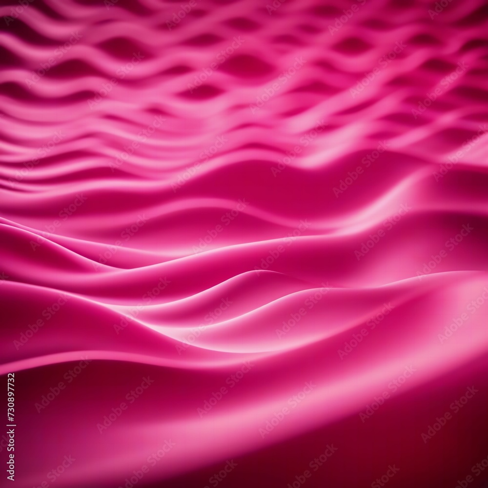 Obraz premium Pink smooth fabric background that creates creases