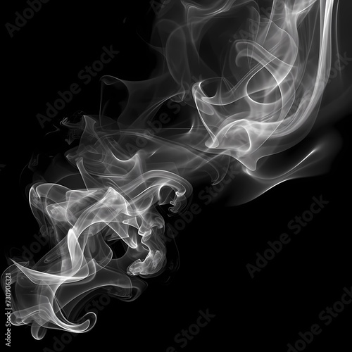 Abstract Smoke Art