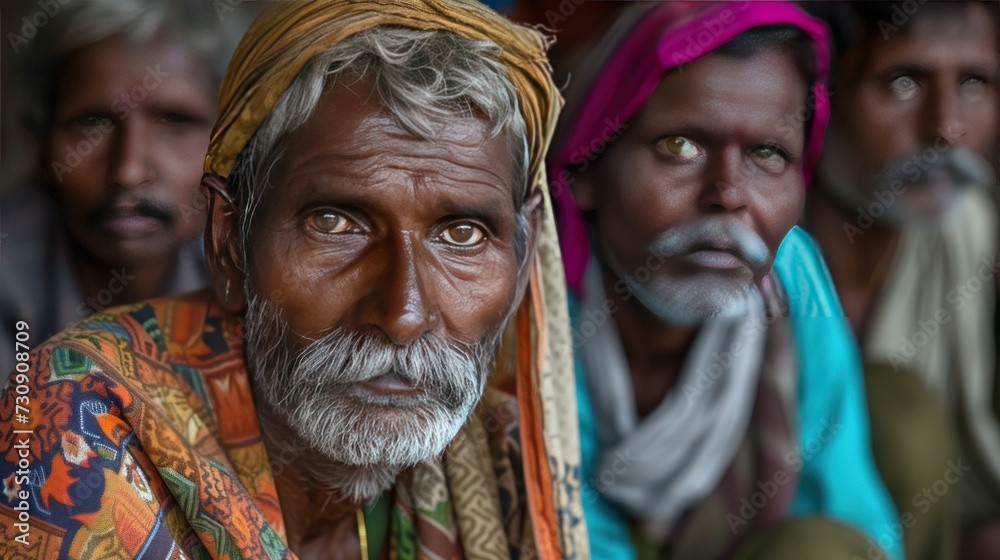 Fototapeta premium Shipasic people in India