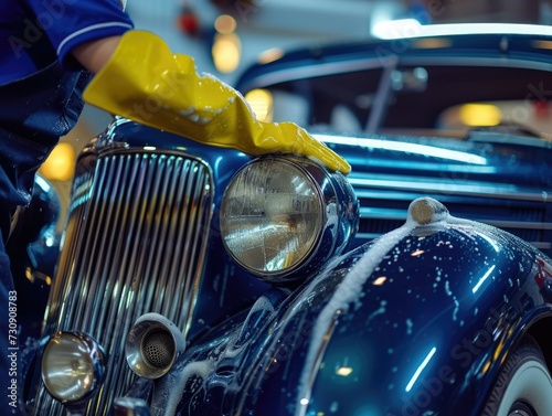 HD Vintage Car Cleaning © DADA
