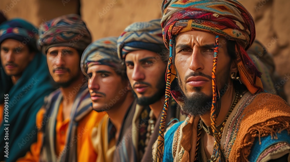 Uregu Berber Group in Morocco