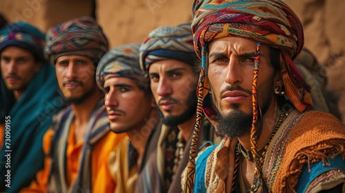 Uregu Berber Group in Morocco photo