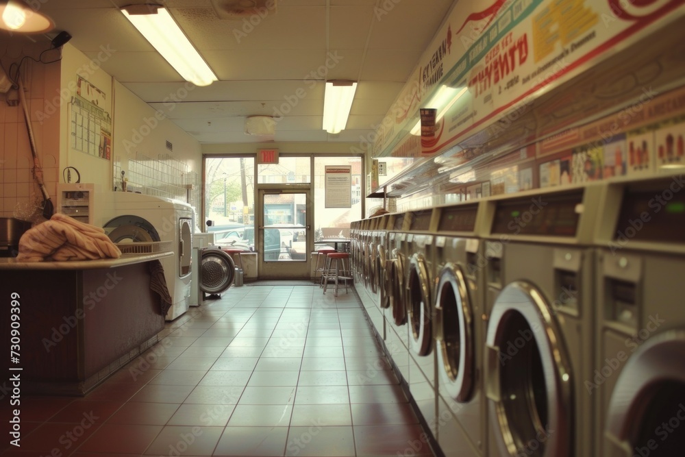 HD Busy Laundromat