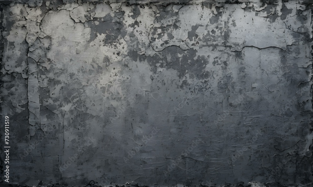 An old abstract gray grunge background with many cracks