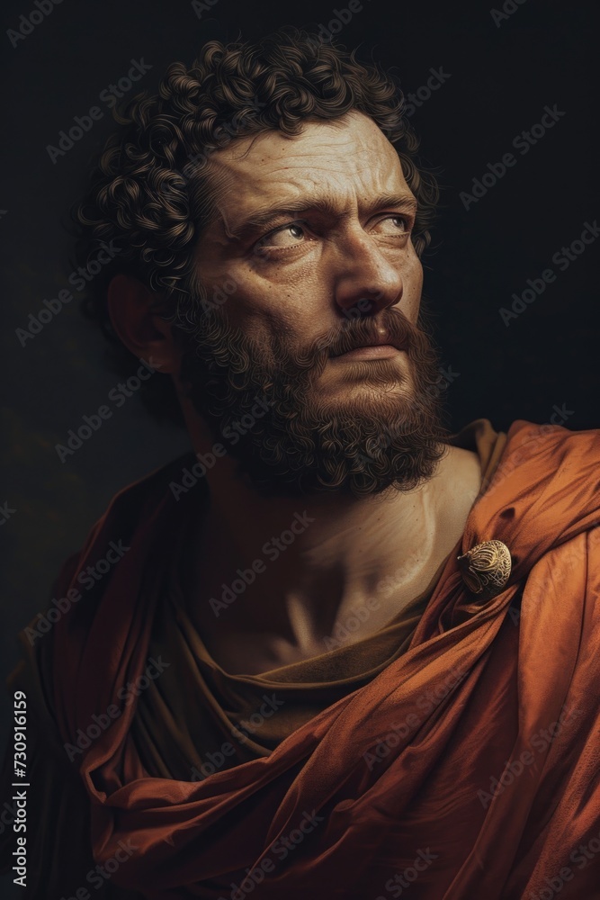 Marcus Aurelius Antoninus, roman emperor, philosopher, epitome of late stoicism, disciple of epictetus - a pivotal figure in ancient roman history and philosophy.