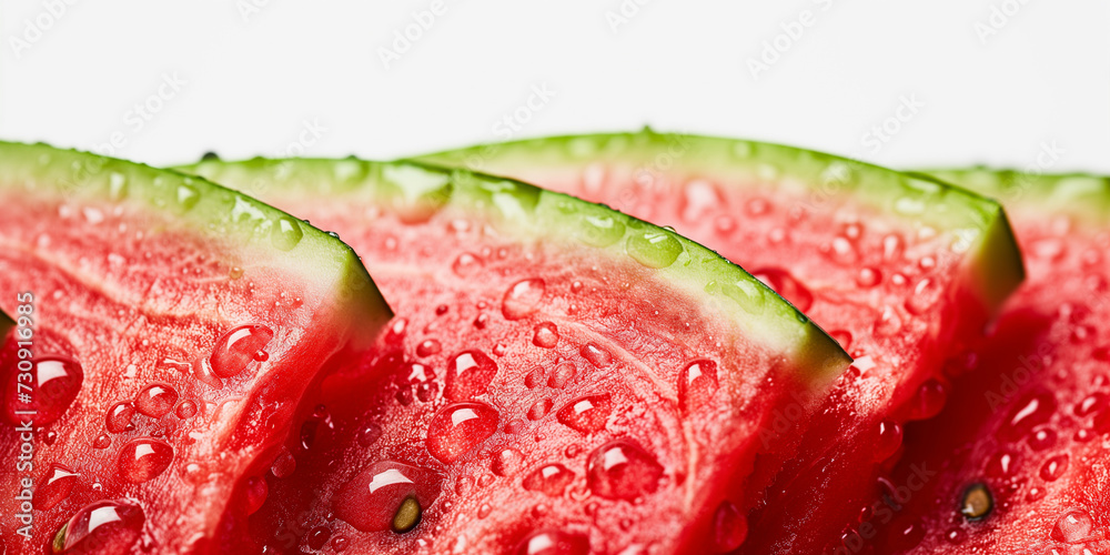 Anguria fresca con gocce d'acqua
Anguria fresca con gocce d'acqua