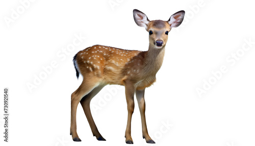 Cute baby deer illustration photo