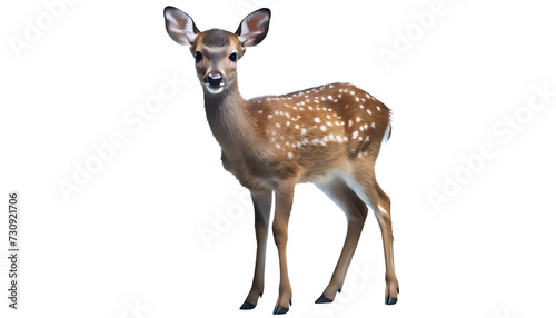 Illustration of beautiful baby deer photo