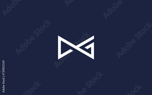 letter mg logo icon design vector design template inspiration photo