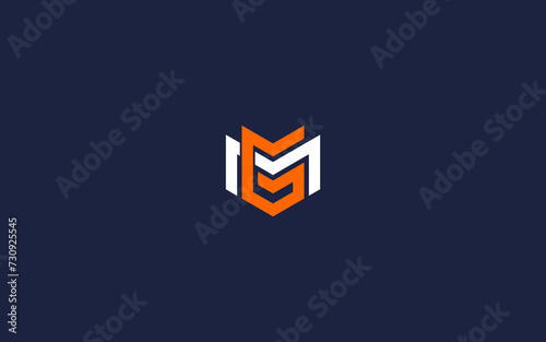 letter mg logo icon design vector design template inspiration