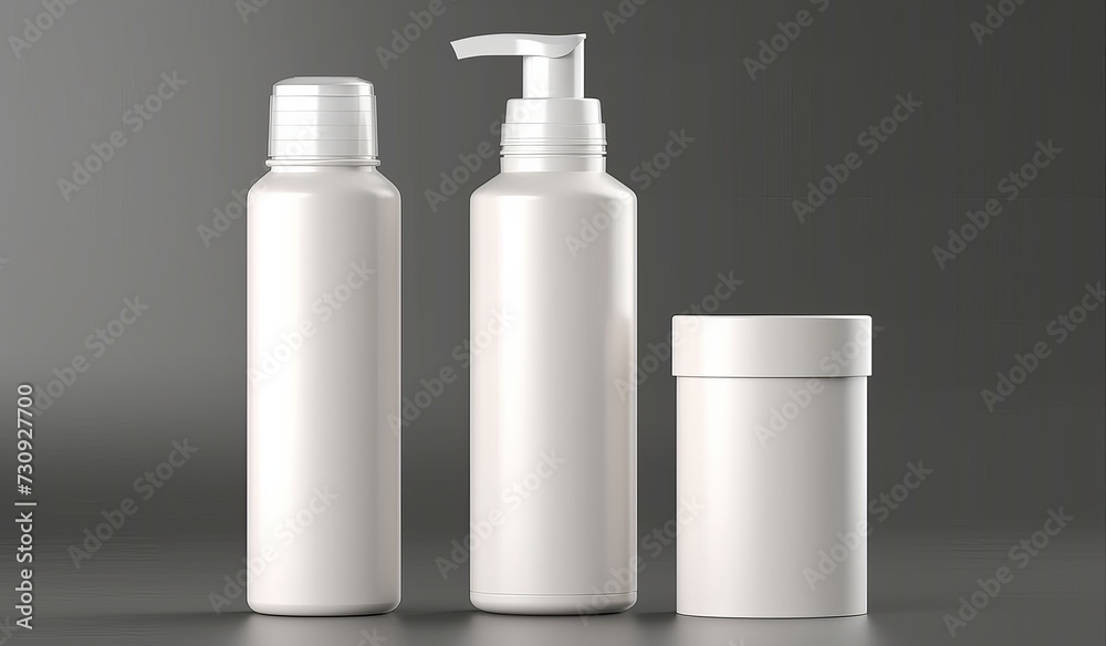 white cosmetic cream container and tube for cream, ointment, toothpaste, lotion Mock up bottle. Gel, powder, balsam. Soap pump. Containers for bulk mixtures. white cosmetic cream container and tube for cream, ointment, toothpaste, lotion Mock up bottle. Gel, powder, balsam. Soap pump. Containers for bulk mixtures.
