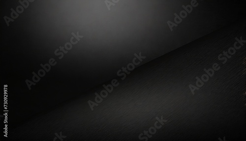 simple black gradient abstract background for product or text backdrop design