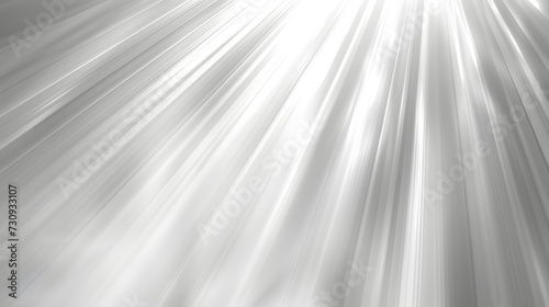 White abstract background in bright rays of light