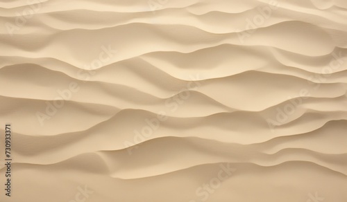 Texture, surface of sea sand. Natural background. Waves of sand. Seascape. Dunes. Copy space © Riz