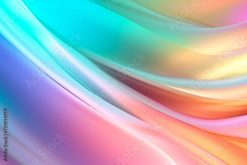 Vibrant Background With Colorful, Fluid Lines for Design and Decoration