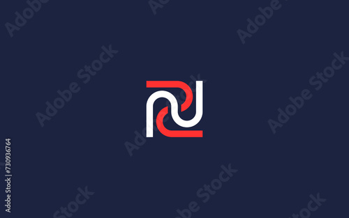 letter ns with square logo icon design vector design template inspiration