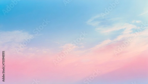 gradient graphic in spring light pink and blue © Ashley