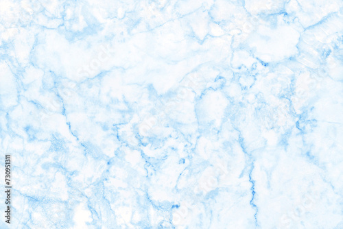 Blue background marble wall texture for design art work, seamless pattern of tile stone with bright and luxury.