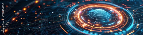 Communication technology for internet business. Global world network and telecommunication on earth cryptocurrency and blockchain and IoT.