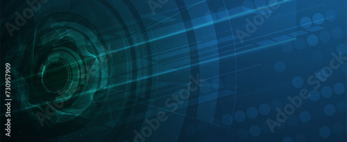 Abstract vector background. Futuristic technology style. Elegant background for business tech presentations.