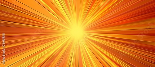 Starburst background design in orange and yellow, ideal for wallpaper and design purposes.