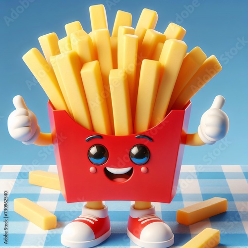 french fries generative ai