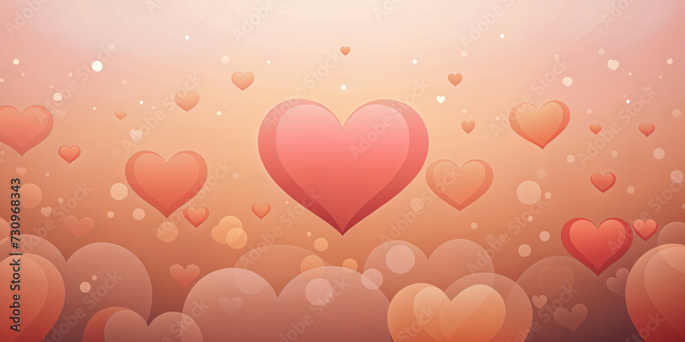 Valentine's Day Heart Illustration Vector