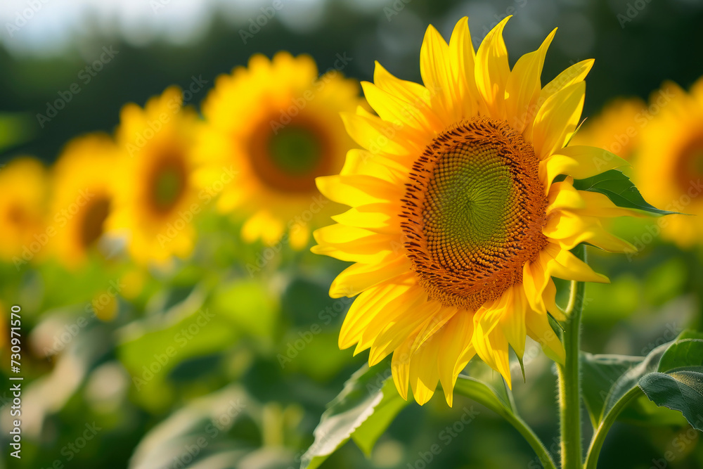 Spring Sunshine: Captivating Sunflowers