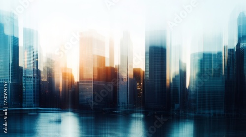 A Blurry Exploration of City Rhythms. Veiled Metropolis  A Blurry Invitation to Urban Imagination.