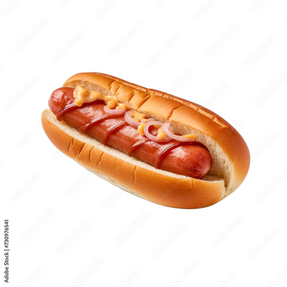 Knockwurst isolated on transparent background Knockwurst isolated on transparent background