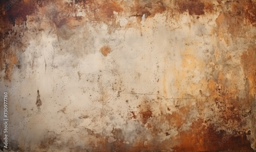 A Decaying Beauty: The Story of a Rusted Wall Unfolding