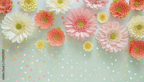 background with flowers
