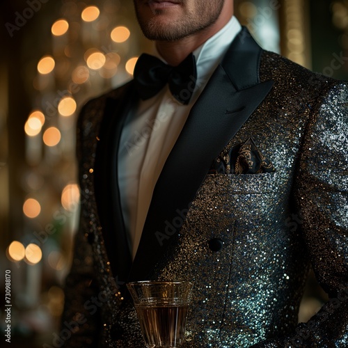 man in tuxedo