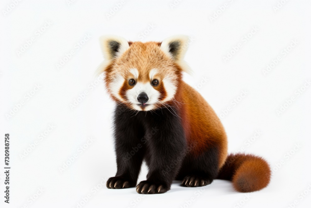 Fototapeta premium Red panda clipart
