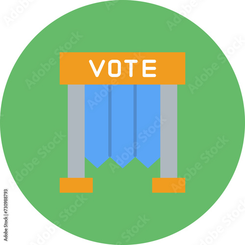 Voting Booth Icon